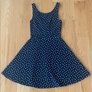 Cute Divided Polka Dot Dress